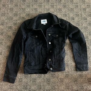 Black Jean Jacket